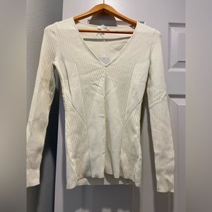 COS v neck knit top